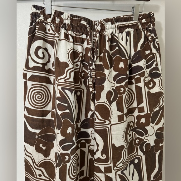 ❌SOLD OUT❌ MARA HOFFMAN Finn printed hemp shirt and straight-leg pants (SET) - Picture 16 of 16